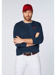 Polo Sylt Bluza w kolorze granatowym rozmiar: XXL. Niebieskie bluzy bez kaptura męskie Polo Sylt, xxl. Za 79.03 zł.
