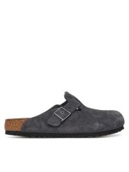 Birkenstock Klapki Boston 1031676 Szary. Szare klapki i japonki męskie Birkenstock, ze skóry. Za 639.99 zł.