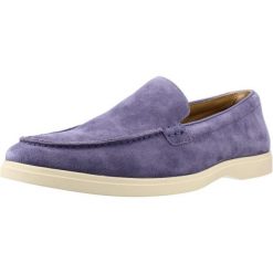 Buty CLARKS TORFORD EASY Niebieski. Niebieskie buty trekkingowe męskie Clarks, ze skóry, bez zapięcia, trekkingowe. Za 364.99 zł.