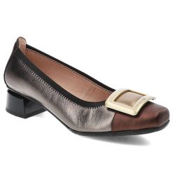 Brązowe Czółenka Hispanitas Damskie Eleganckie Obuwie. Brązowe czółenka damskie Hispanitas, bez wzorów, bez obcasa. Za 429.00 zł.