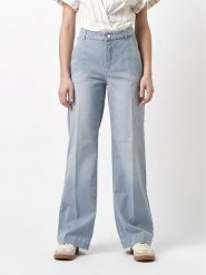 Rosner Dżinsy - Wide Leg fit - w kolorze błękitnym rozmiar: W42/L32. Niebieskie jeansy damskie Rosner. Za 208.99 zł.