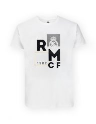 Koszulka Real Madryt Junior - licencjonowana. Niebieskie t-shirty damskie Real Madrid, bez wzorów, bez kołnierzyka. Za 99.00 zł.
