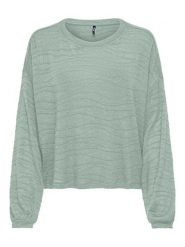 ONLY Bluzka w kolorze zielonym rozmiar: M. Zielone bluzki damskie Only, m, bez wzorów, bez kołnierzyka, bez ramiączek. Za 61.31 zł.