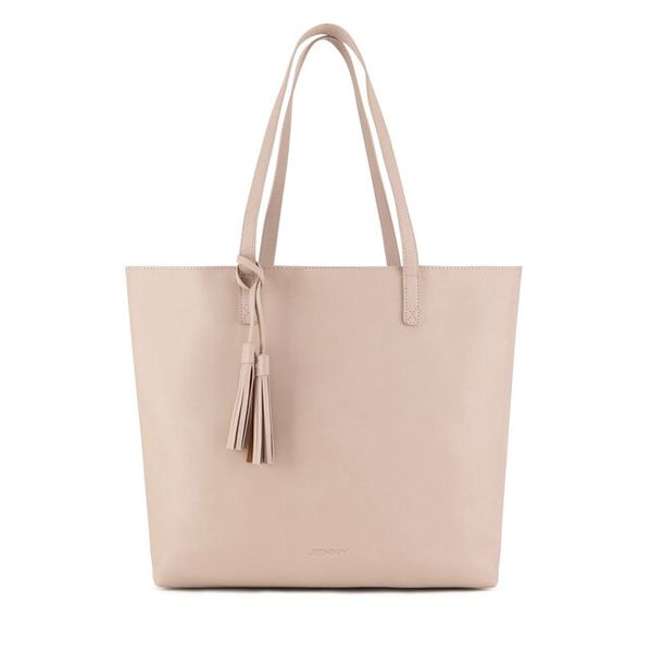 Torebka JENNY. Brązowe torebki klasyczne damskie Jenny, bez wzorów, bez dodatków. Za 159.99 zł.