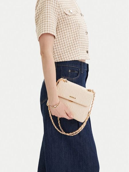 MEXX Torebka CEO-MEXX-S-015-07 Beżowy. Brązowe torebki klasyczne damskie Mexx, bez wzorów, z materiału, bez dodatków. Za 179.99 zł.