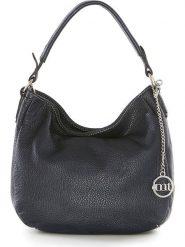 Mia Tomazzi Skórzana torebka "Molise" w kolorze granatowym - 30 x 20 x 8 cm rozmiar: onesize. Niebieskie torebki klasyczne damskie Mia Tomazzi, bez wzorów, z materiału, bez dodatków. Za 252.99 zł.