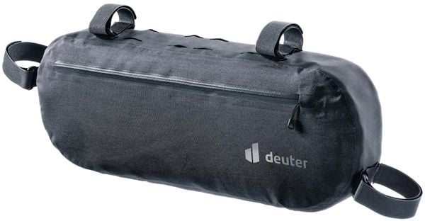 Torba rowerowa na ramę deuter Cabezon FB 6. Czarne torby męskie na ramię Deuter, bez wzorów, z materiału, na ramię. Za 379.99 zł.
