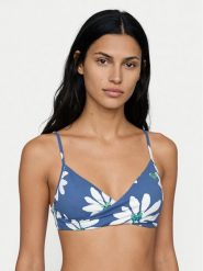 Roxy Góra od bikini Printed Essentials ERJX305694 Niebieski. Niebieskie bikini damskie Roxy, bez wzorów. Za 169.99 zł.
