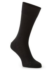 FALKE Skarpety Mężczyźni Bawełna czarny, 47-50. Czarne skarpetki męskie Falke, bez wzorów, z bawełny. Za 74.95 zł.