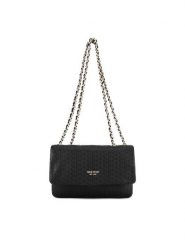 Nine West Torebka LDA6128C Czarny. Czarne torebki klasyczne damskie Nine West, bez wzorów, z tworzywa sztucznego, bez dodatków. Za 229.99 zł.