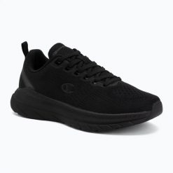 Buty Champion Alpha Max Low Cut. Czarne buty sportowe na co dzień damskie CHAMPION, bez wzorów, z materiału, trekkingowe. Za 219.99 zł.