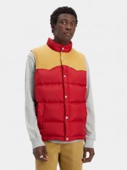Levi's® Bezrękawnik Western Super Puffer A5634-0003 Czerwony Regular Fit. Czerwone kamizelki męskie m, z syntetyku. Za 519.99 zł.