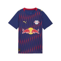 Młodzieżowa koszulka wyjazdowa RB Leipzig 25/26 PUMA. Czerwona bluzki damskie Puma, m, bez wzorów, młodzieżowe, bez kołnierzyka, bez ramiączek. Za 339.00 zł.
