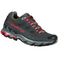 Buty sportowe La Sportiva Ultra Raptor II GTX damskie szare. Szare buty sportowe na co dzień damskie La Sportiva, bez wzorów, z gore-texu, wspinaczkowe. W wyprzedaży za 788.30 zł.