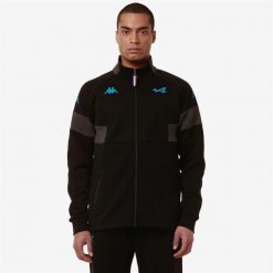 Bluza Alpine F1 Adofre 2024. Czarne bluzy bez kaptura męskie Kappa, m, z bawełny. Za 297.75 zł.