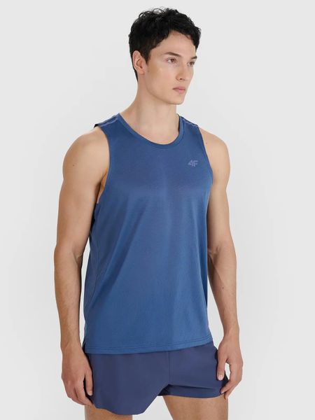 T-SHIRT MĘSKI 4F KOSZULKA TANK TOP SZYBKOSCHNĄCA DO. Czarne t-shirty męskie 4f, m, bez wzorów, z dresówki, bez kołnierzyka. Za 129.99 zł.