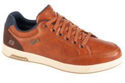 Buty sportowe Sneakersy męskie, Cavell - Sparkman. Brązowe buty sportowe na co dzień męskie Skechers, z materiału, bez zapięcia, trekkingowe. Za 279.99 zł.
