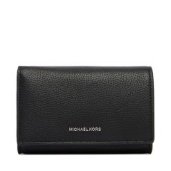 Portfel MICHAEL Michael Kors. Czarne portfele damskie MICHAEL Michael Kors, bez wzorów. Za 589.99 zł.