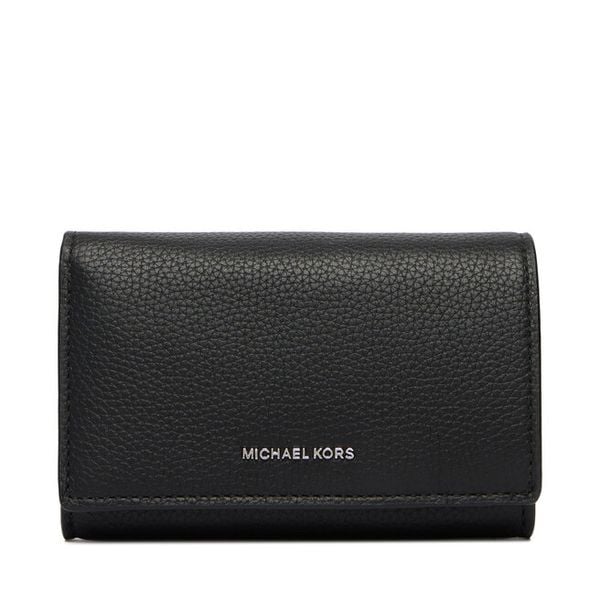 Portfel MICHAEL Michael Kors. Czarne portfele damskie MICHAEL Michael Kors, bez wzorów. Za 589.99 zł.