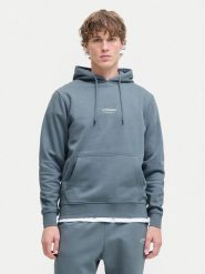 Jack & Jones Bluza Soho 12278789 Niebieski Relaxed Fit. Niebieskie bluzy bez kaptura męskie Jack & Jones, m, z bawełny. Za 179.99 zł.