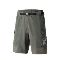 Lekkie, przewiewne spodenki sportowe z paskiem w pasie ROCKBROS. Zielone szorty sportowe męskie ROCKBROS, s, z elastanu, na fitness i siłownię. Za 225.52 zł.