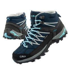Buty trekkingowe wodoodporne damskie CMP Rigel. Czarne obuwie trekkingowe damskie CMP. Za 406.99 zł.