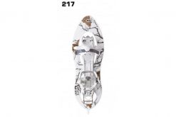Rakiety śnieżne TSL 217 camo. Białe obuwie trekkingowe damskie TSL, na zimę. Za 910.00 zł.