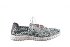 Półbuty Rock Noam White Green Points Smoke, Zielony/ Biały, Materiał - 37. Białe półbuty damskie Rock Spring, bez wzorów, z materiału, rockowe, bez obcasa. W wyprzedaży za 89.10 zł.