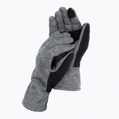 Rękawiczki trekkingowe męskie Under Armour Ua Storm Fleece. Szare rękawiczki męskie Under Armour, bez wzorów. Za 79.99 zł.