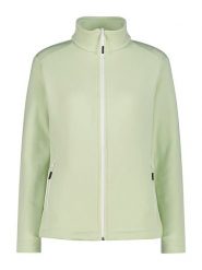 Cmp Kurtka polarowa w kolorze zielonym rozmiar: 40. Zielone kurtki damskie CMP, bez wzorów, z materiału, bez kaptura. Za 104.39 zł.