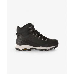Unisex wysokie buty outdoorowe Kilpi TRACKER HIGH WP-U. Czarne buty trekkingowe męskie Kilpi, z nylonu, bez zapięcia, trekkingowe. Za 422.05 zł.