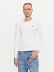 Levi's® Bluzka Essential Housemark 000KL-0000 Biały Regular Fit. Białe bluzki damskie s, bez wzorów, z bawełny, bez ramiączek. Za 169.99 zł.
