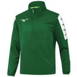 Bluza Mizuno Nara TT. Zielone bluzy bez kaptura męskie Mizuno, bez wzorów, sportowe, bez kołnierzyka, bez ramiączek. Za 204.00 zł.