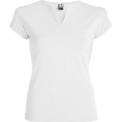 Koszulka Damska Belice. Białe bluzki damskie ROLY, xl, bez wzorów, sportowe, bez kołnierzyka, bez ramiączek. Za 47.99 zł.