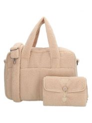 Beagles Torba w kolorze beżowym do przewijania - 40 x 28 x 15 cm rozmiar: onesize. Brązowe torebki klasyczne damskie Beagles, bez wzorów, z materiału, bez dodatków. Za 126.75 zł.