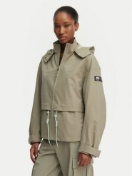 Guess Kurtka przejściowa W6GL03 W1406 Khaki Regular Fit. Brązowe kurtki damskie Guess, xs, z aplikacjami, z syntetyku, bez kaptura. Za 864.99 zł.