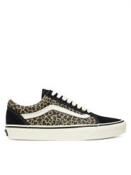 Vans Tenisówki Old Skool VN000D6WYY61 Czarny. Czarne trampki i tenisówki damskie Vans, bez wzorów, ze skóry. Za 279.99 zł.