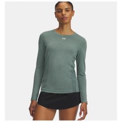 Damska Koszulka Z Długim Rękawem Longsleeve Under Armour. T-shirty damskie Under Armour, bez wzorów, bez kołnierzyka. Za 249.99 zł.