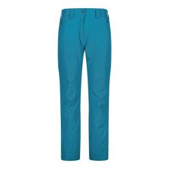 Spodnie narciarskie dla kobiet CMP. Niebieskie spodnie dresowe damskie CMP, na zimę, xs, bez wzorów. Za 419.99 zł.