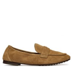 Lordsy Tory Burch. Brązowe mokasyny damskie Tory Burch. Za 1,609.00 zł.