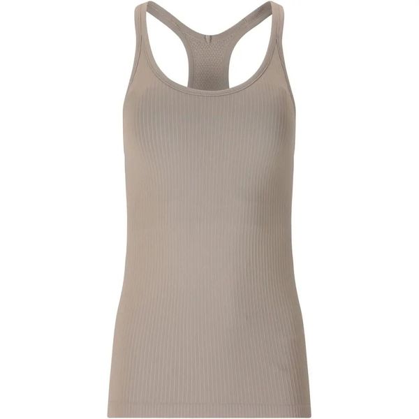 Damski tank top Athlecia Connie. Brązowe topy damskie Athlecia, bez wzorów, bez ramiączek. Za 215.50 zł.