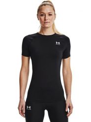 Under Armour Koszulka sportowa "Authentics" w kolorze czarnym rozmiar: L. Czarne bluzki sportowe damskie Under Armour, l, bez wzorów, z materiału, bez ramiączek. Za 113.36 zł.