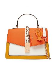 Aldo Torebka Caiillaa 14029004 Pomarańczowy. Brązowe torebki klasyczne damskie Aldo, bez wzorów, ze skóry, bez dodatków. Za 299.99 zł.