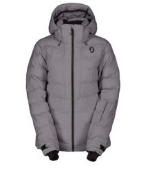 Kurtka narciarska damska SCOTT Ultimate Warm. Szare kurtki damskie Scott, na zimę, m, bez wzorów, z materiału, bez kaptura. Za 949.99 zł.