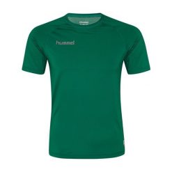 Koszulka termoaktywna dla dorosłych Hummel First Performance Jersey S/S. Białe bielizna termoaktywna męska HUMMEL, m, bez wzorów, z jersey. W wyprzedaży za 120.55 zł.