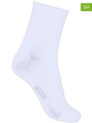 Seger Skarpety (5 par) "Bamboo" w kolorze białym rozmiar: 37-39. Białe skarpetki męskie Seger, bez wzorów. Za 30.99 zł.