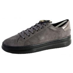 Buty Geox D Pontoise E - Damskie. Szare obuwie treningowe damskie Geox, do biegania. Za 356.45 zł.