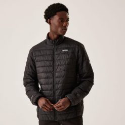 Kurtka turystyczna męska Hillpack II wodoodporna. Brązowe kurtki męskie Regatta, m, bez wzorów, z poliamidu, sportowe, bez kaptura. Za 159.99 zł.