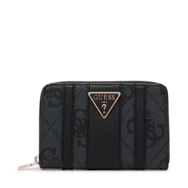 Portfel Guess. Czarne portfele damskie Guess, z aplikacjami. Za 289.99 zł.