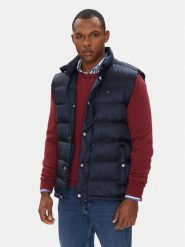 Tommy Jeans Kamizelka DM0DM21777 Granatowy Regular Fit. Niebieskie kamizelki męskie Tommy Jeans, m, z jeansu. Za 579.99 zł.